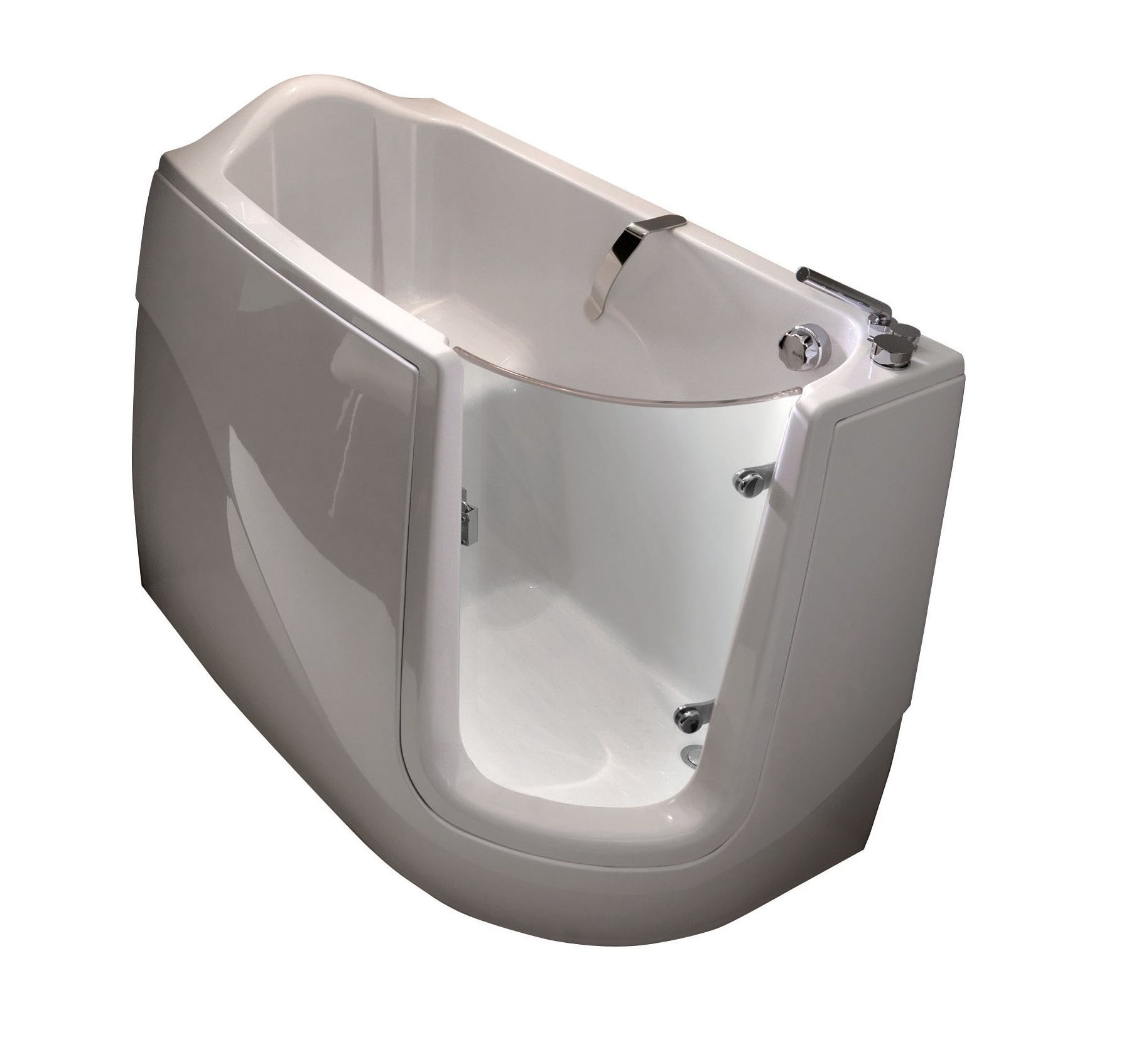 意大利 Gruppo Treesse Gen X 纖維按摩浴缸連8個按摩噴嘴 1300mmx750mm