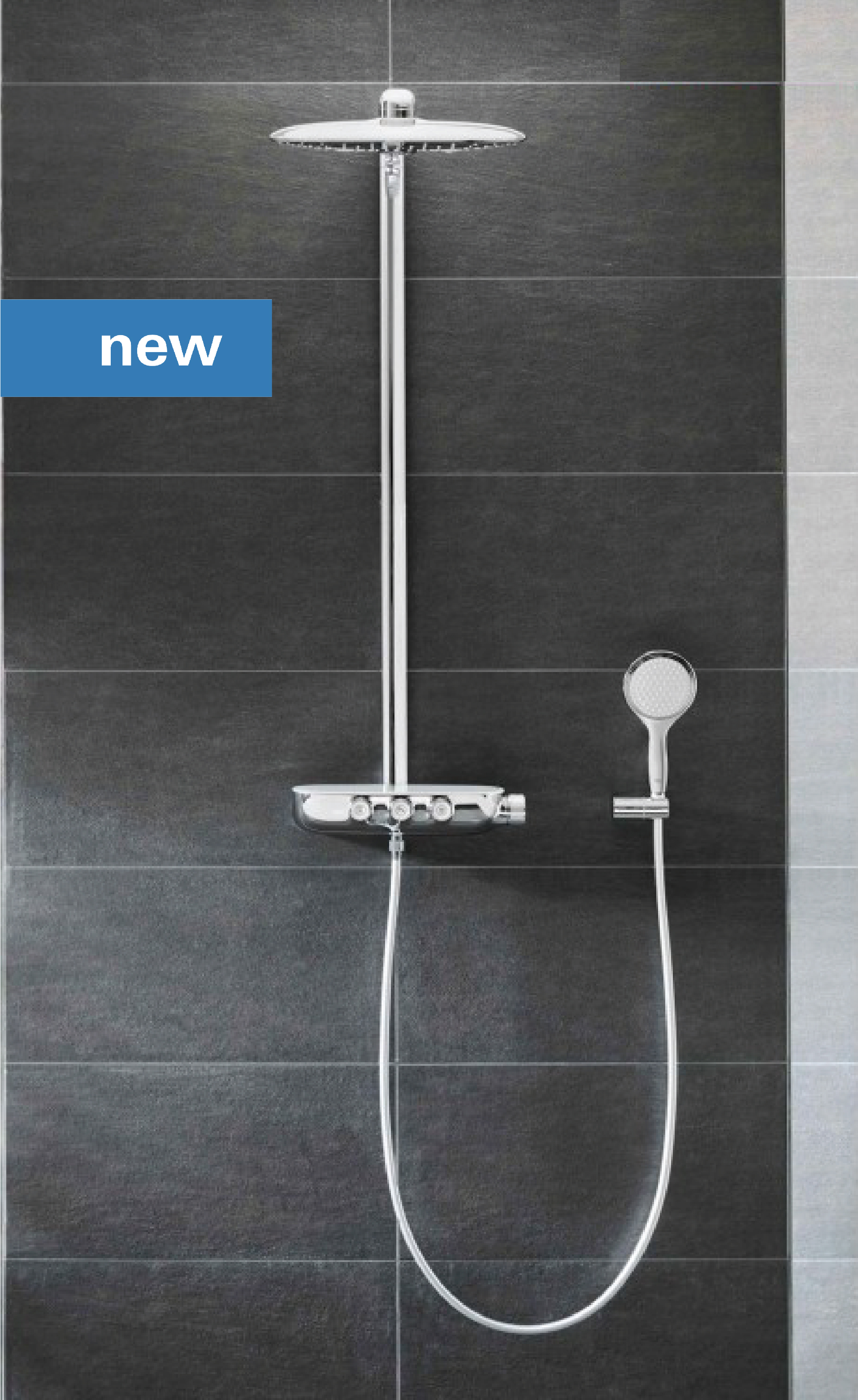 德國 Grohe 26250 Rainshower® SmartControl 360 DUO 恆溫花灑雨淋組合