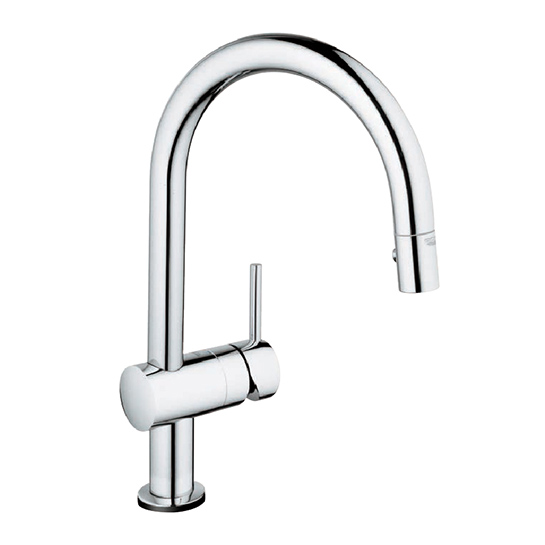 德國 GROHE Minta Touch 31358-001 輕觸式廚盆龍頭連可拉出花灑噴咀