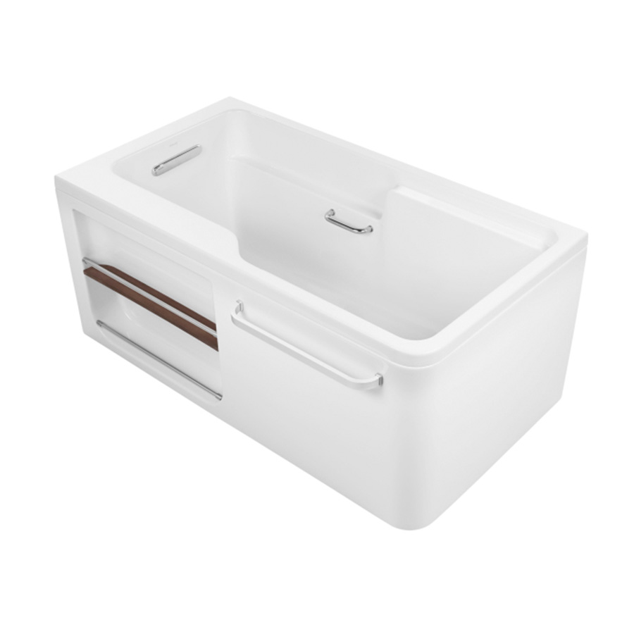 美國 KOHLER Aleutian K-99017T 纖維浴缸連去水 1500x800x650mm (左角位安裝)