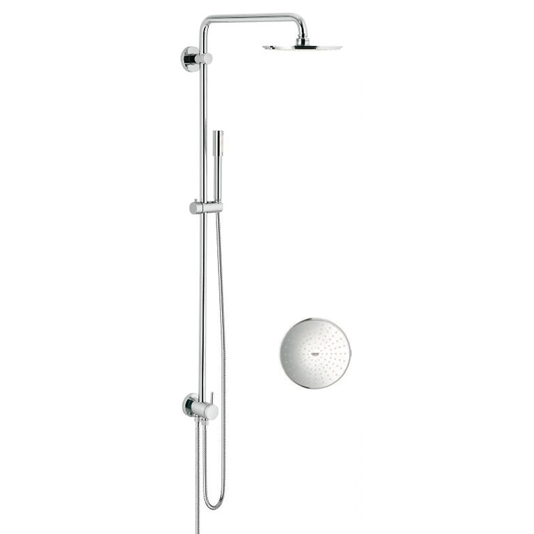 德國 GROHE Rainshower System 210 27058 明牆圓形雨淋式花灑組合連分水掣