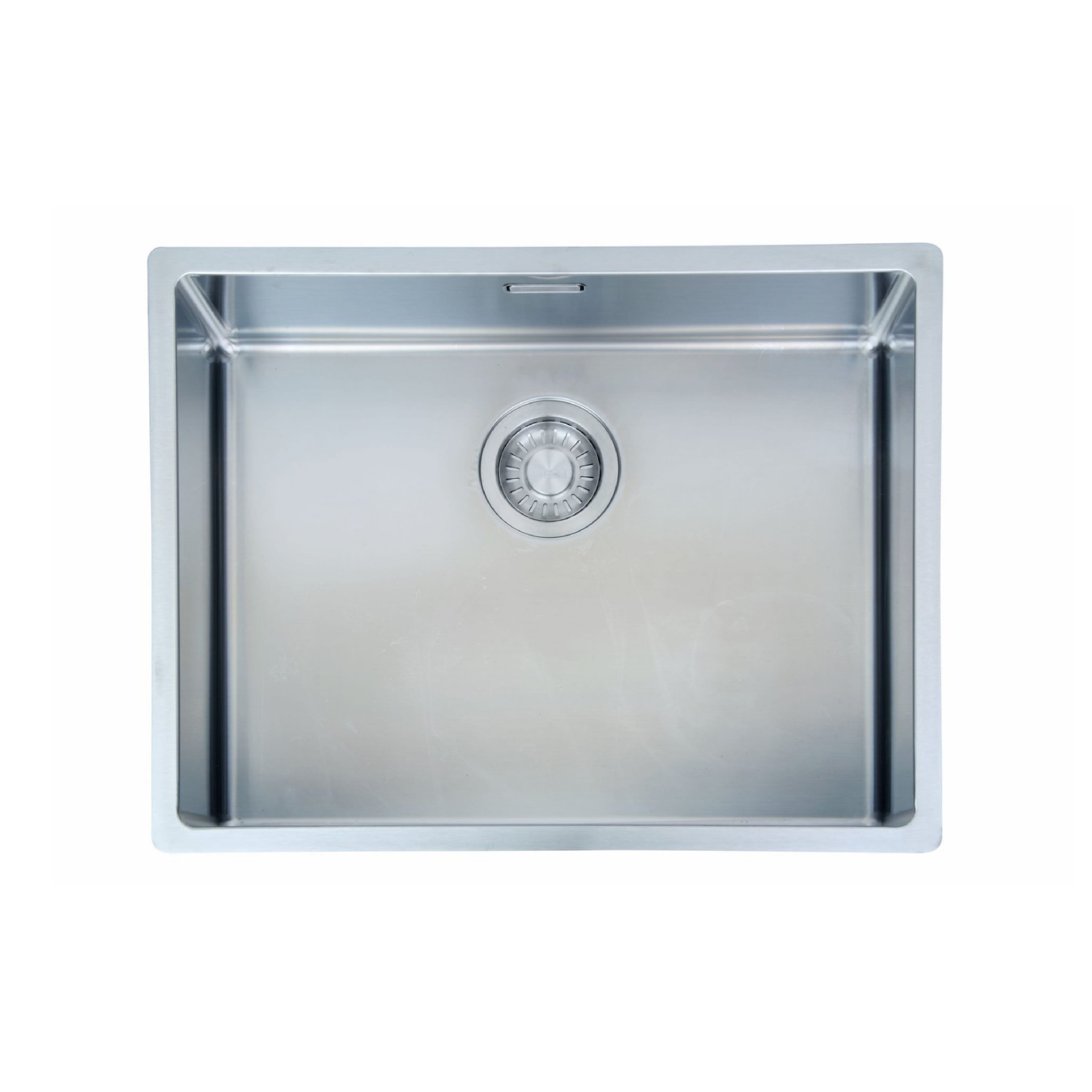 瑞士 FRANKE BOX BXX210-54 不鏽鋼單膽平邊廚盆 580x450x200mm (檯面/底/平頂)