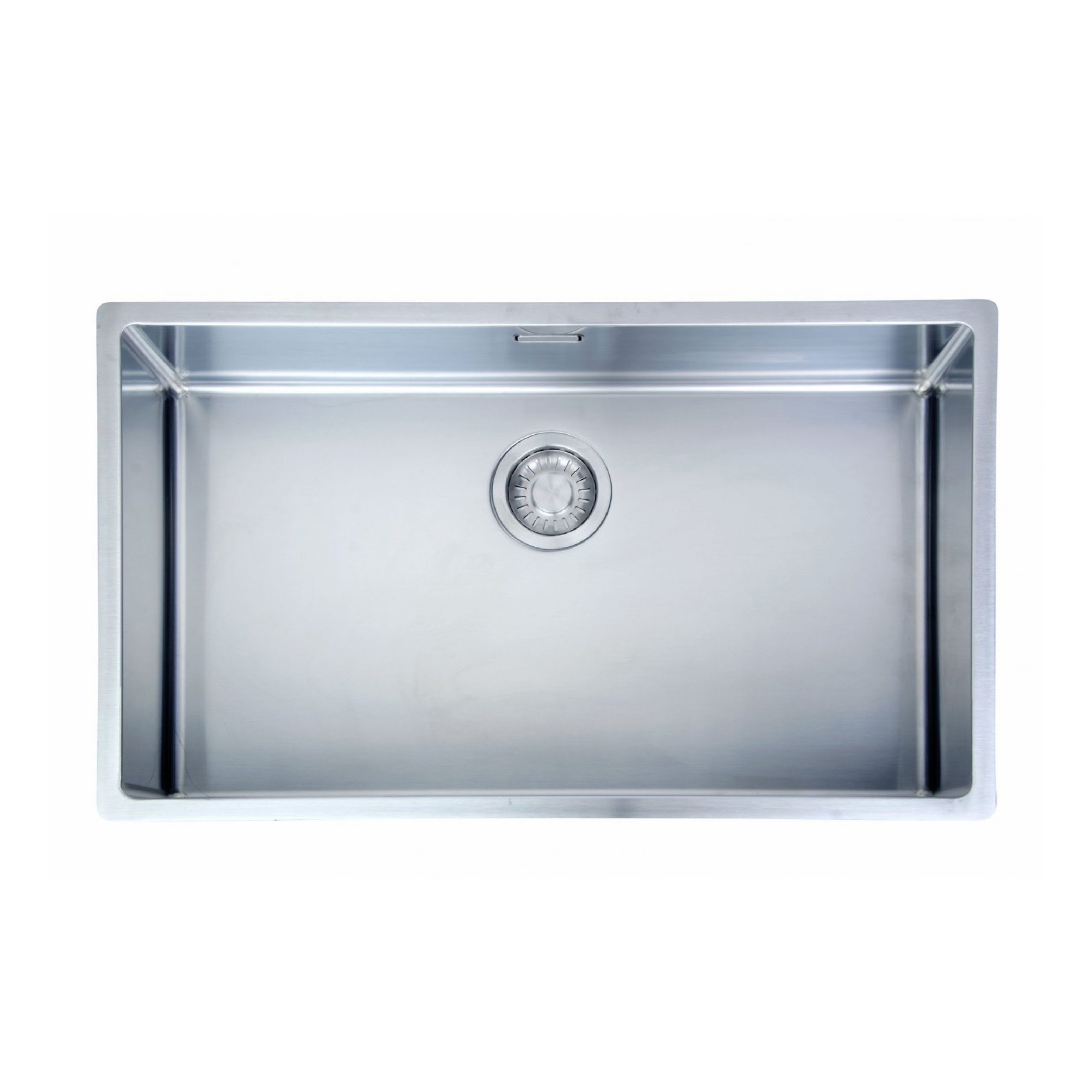 瑞士 FRANKE BOX BXX210-72 不鏽鋼單膽平邊廚盆 760x450x200mm (檯面/底/平頂)