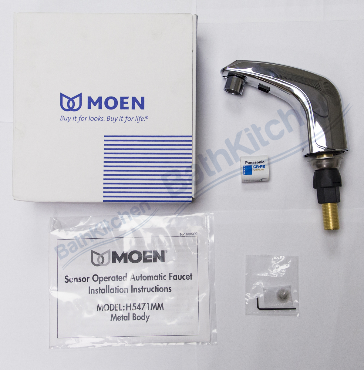 Moen H5471MM 單冷水感應面盆龍頭 (連電池1粒) (日本製)