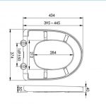 Walrus A214 樹脂緩降廁板