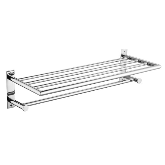 美國 Moen Bella ACC1901 掛牆不鏽鋼雙層毛巾架 600mm (鏡面)