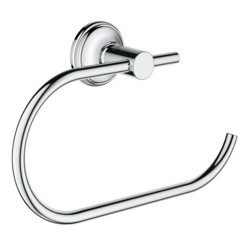 德國 GROHE Essentials Authentic 40657001 掛牆廁紙架