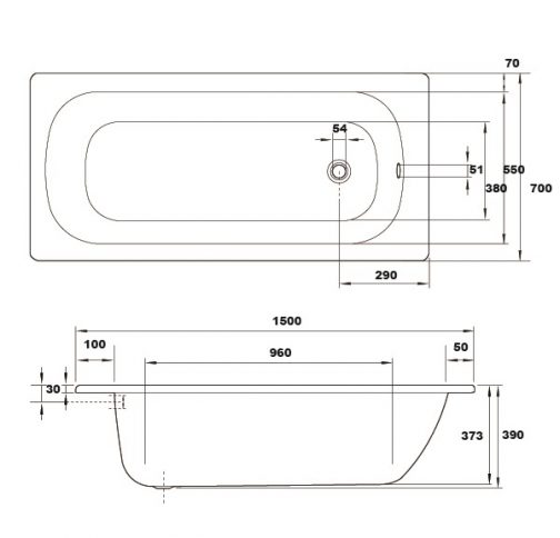 SV-STD150A-WT-drawing