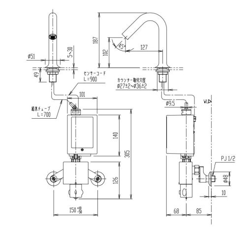 IN-AM-320TC-drawing