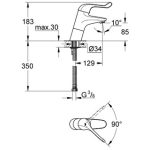 grohe-32790-drawing